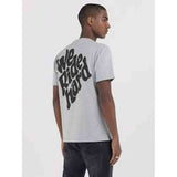 Replay Mens Printed T-Shirt In Grey