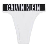 Calvin Klein Womens High Leg Tanga Panty In White