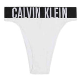 Calvin Klein Womens High Leg Tanga Panty In White
