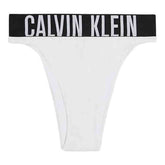 Calvin Klein Womens High Leg Tanga Panty In White