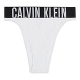 Calvin Klein Womens High Leg Tanga Panty In White