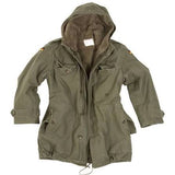 German Parker Mens Jacket In Green