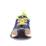 Palladium Mens Troop Runner Lace It Sneakers In Olive Night/Firecracker