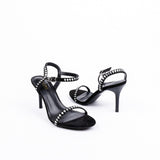 La Her Qxg-19 Ladies Evening Shoe Black/White