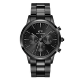 Daniel Wellington Iconic Chronograph Link Onyx Black Watch