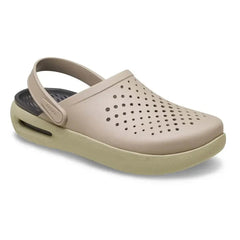 Crocs Unisex Inmotion Clog Shoes In Taupe