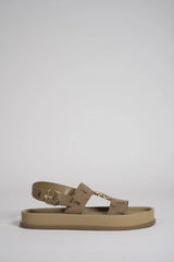 Polo Womens Moulded Trim Sandals In Stone