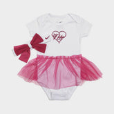 Nike Girls 2 Piece Swoosh On Pointe Box Sweet Beet In White/Pink