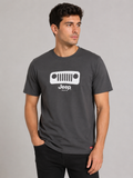 Jeep Core Logo Grill T-shirt in Grey