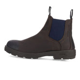Jeep Mens Brown/Navy Quad Boots