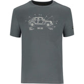 Jeep Fashion Mens T-Shirt In Grey