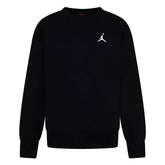 Jordan Brooklyn French Terry Crew Sweatshirt In Black