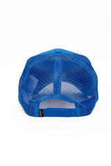Jordan Boys Metal Jumpman Trucker Cap In Cobalt