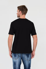 Just Cavalli 75Oaht08 Cj500 R Fiche T-Shirt Black