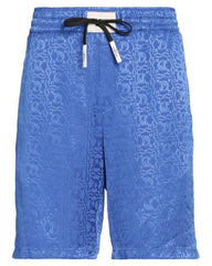 Just Cavalli 76Oad1Rt N0290 Vi Jacq Logo Sanke Shorts Blue