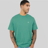 Calvin Klein Mens Easy Monogram T-Shirt In Green