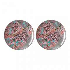 Side Plate Set Of 2-Rosy