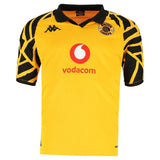Kappa Mens Kaizer Chiefs Home Jersey 2025/26 In Yellow/Black