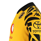 Kappa Mens Kaizer Chiefs Home Jersey 2025/26 In Yellow/Black