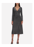 Karl Lagerfeld A1W13030 Jersey Rhinestone Dress Gris Oscuru