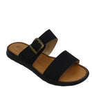 Savoy Ladies Sandals In Black