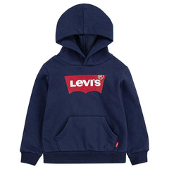 Levis Boys Batwing Hoodie In Dark Blue