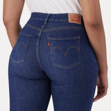Levi's Curvy Hirise Superskinny Jeans In Blue