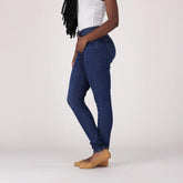 Levis Curvy Hirise Superskinny Jeans In Blue