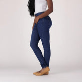 Levi's Curvy Hirise Superskinny Jeans In Blue
