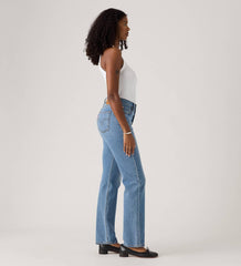 Levis Womens Curve Jeans In Light Blue