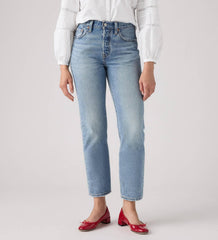 Levis Womens Crop Light Weight Jeans In Energy Free