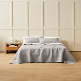 Linen House Marceau Coverlet Set In Grey