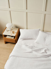 Linen House Marceau Coverlet Set In White
