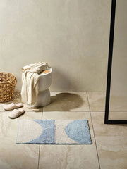 Linen House Cue Bathmat (50X80Cm) Blue