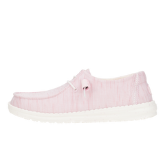 Hey Dude Ladies Wendy Bubblegum Heathered Stretch Shoes