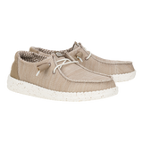 Hey Dude Ladies Wendy Stretch Sox Shoes In Walnut