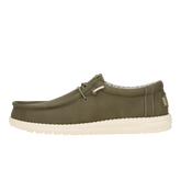Hush Puppies Mens Olive Arlo Cow Nubuck Shoe