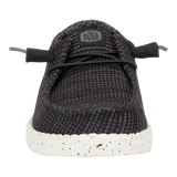 Hey Dude Ladies Wendy Dark Grey Stretch Sox Shoes
