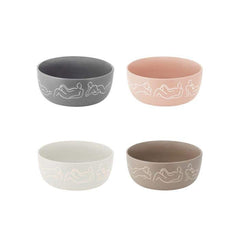Carrol Boyes Cereal/Soup Bowl Set Of 4 Luxury Loungers Assorted