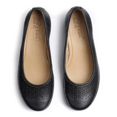 Hotter Womens Livvy II Shoes In Black