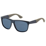 Marc Jacobs Rubber Frame Sunglasses In Dark Blue