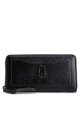 Marc Jacobs Womens Snapshot Continental Wallet In Black