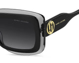 Marc Jacobs Clear Frame Sunglasses For Women In Black