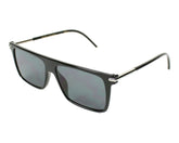 Marc Jacobs Straight Frame Sunglasses In Black