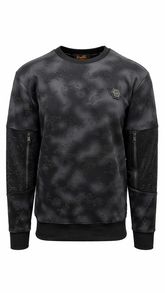 Vialli Mens Marhaba Sweatshirt In Black