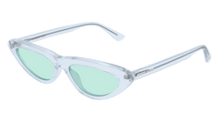 Mcq Sunglasses Woman Light Blue Green Mq0235S-004