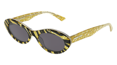 Mcq Sunglass Woman Yellow Grey MQ0190S-003