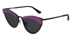 Mcq Sunglass Woman Black Smoke MQ0208S-003