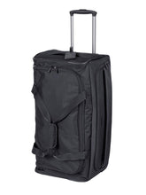 Cellini Microlite Trolley Duffel Bag In Black