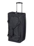 Cellini Microlite Trolley Duffel Bag In Black